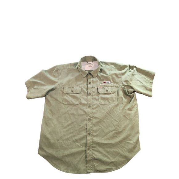 Orvis Fishing Button Up Shirts Men Sz XXL Johnson Supply Outdoor Utility Workwea - Picture 3 of 10